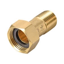 NIPPLE,1/4MP X 3IN LONG,BRASS